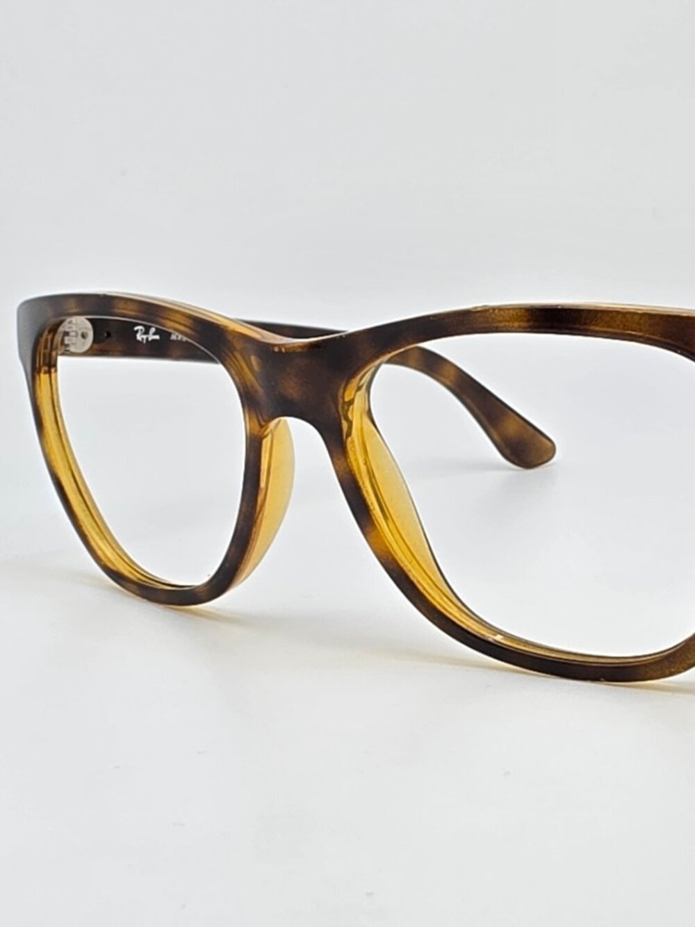 Ray-Ban RB4184 710/83 Polished Light Havana Sunglasses Frame Italy 54-17-145